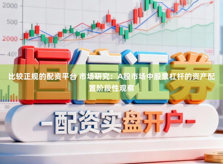 比较正规的配资平台 市场研究：A股市场中股票杠杆的资产配置阶段性观察