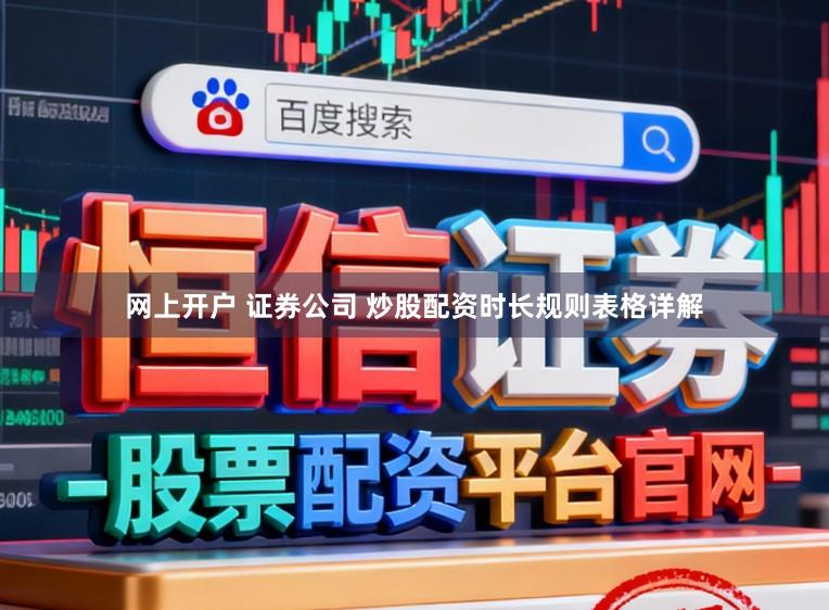 网上开户 证券公司 炒股配资时长规则表格详解