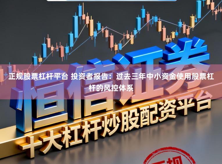 正规股票杠杆平台 投资者报告：过去三年中小资金使用股票杠杆的风控体系